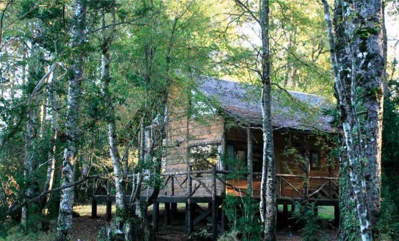 Huilo Huilo Nawelpi Lodge Puerto Fuy Exterior foto